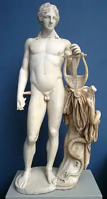 Apollon moderne (Sans le griffon et l'arc).