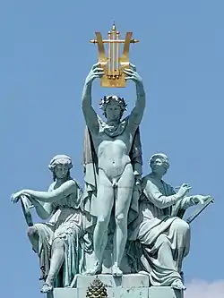 Apollon, la Poésie et la Musique (1860-1869), Paris, opéra Garnier.