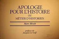 Image illustrative de l’article Apologie pour l'histoire ou Métier d'historien