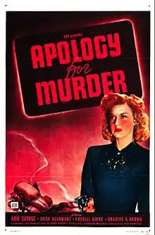 Apology for Murder (1945)