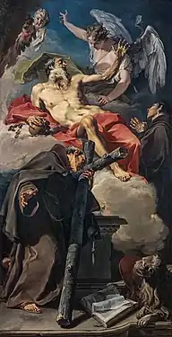 L'Apothéose de Saint Jérôme et Pierre d'AlcantaraGiambattista Pittoni, 1725National Gallery of Scotland