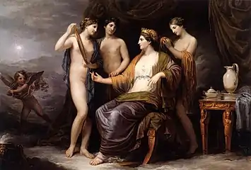 Andrea Appiani, la Toilette de Junon 1811, Pinacoteca Tosio Martinengo, Brescia