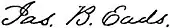 signature de James Buchanan Eads