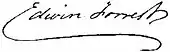 signature d'Edwin Forrest