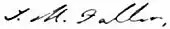 signature de Margaret Fuller