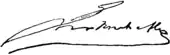 signature de Louis Moreau Gottschalk