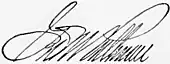 signature de George Pullman