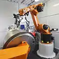 Utilisation de robots industriels dans l'aérospatial