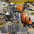 Utilisation de robots industriels pour un processus générique.