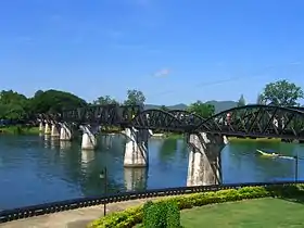 Le pont sur la rivière Kwaï en 2006.