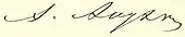 signature d'Alexeï Apoukhtine