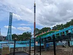 Aquaman Power Wave à Six Flags Over Texas.