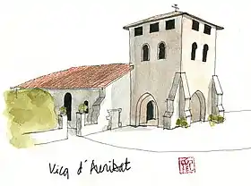Église Saint-Vincent-Diacre de Vicq-d'Auribat