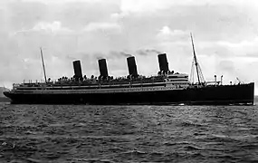 Le RMS Aquitania