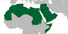 Carte du quadrilatère de l'Arabie avec ses principaux cratères.