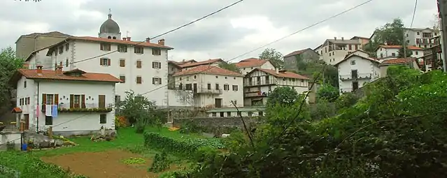 Le village d'Arantza.