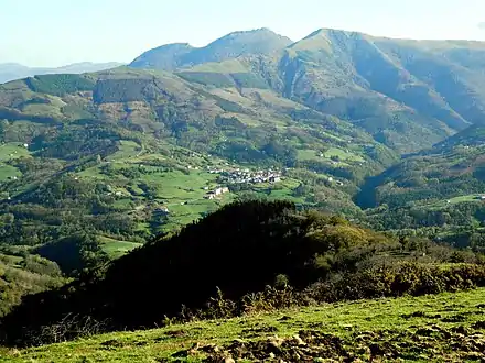 Vue de la vallée.