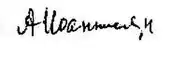 signature d'Arab Shamilov