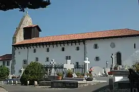 Église Saint-Laurent d'Arbonnecharpente, stèle