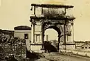 Arc de Titus, photographié vers 1880.