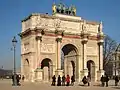 Arc de triomphe du Carrousel, Paris.