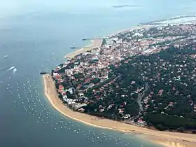 Centre-ville d'Arcachon.