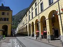 Les arcades de la rue de la République