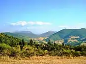 Arcevia, vue de Monte Croce.