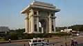 Arc de Triomphe de Pyongyang, construit en 1982