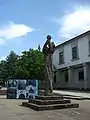 Statue Pelourinho sur la place de la mairie