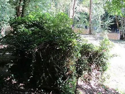 La Cure, vue du passage entre grotte du Cheval et grotte de l'Hyène