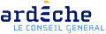 Logo du conseil général de l'Ardèche de 2007 à 2015