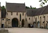 Porte de Bayeux, côté cour.