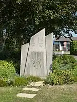 Le monument aux morts de Bois-en-Ardres.