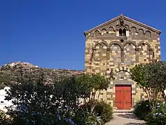 la Trinité - Façade antérieure