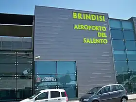 L'aérogare de Brindisi