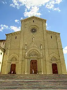 cathédrale d'Arezzo.