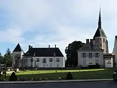 Le château de Saint-Maur.