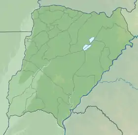 Voir sur la carte topographique de Corrientes