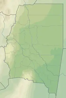 Voir sur la carte topographique de Santiago del Estero