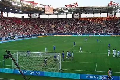 Vue d'un stade