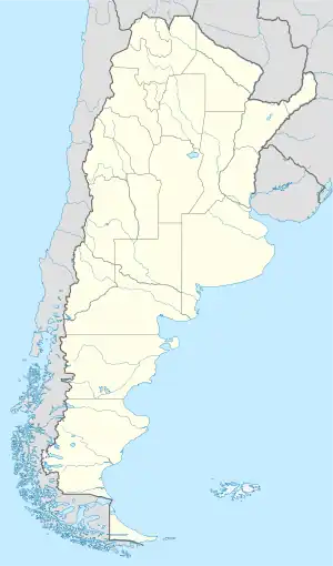 voir sur la carte d’Argentine