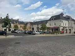 La place Voltaire en 2014.