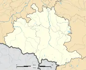 Voir sur la carte administrative de l'Ariège