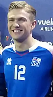 Description de l'image Ari Ólafsson 2018.jpg.