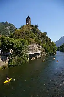 L'Ariège à Tarascon-sur-Ariège.