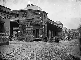 Le marché aux Veaux (photo Charles Marville).