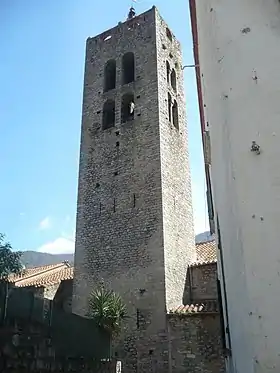 Le clocher, dit "Tour Saint-Sauveur"