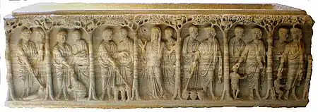 Sarcophage aux arbres, (c.375) - Musée de l'Arles antique, Arles