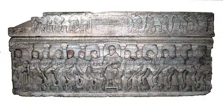 Sarcophage de Concordius, (c.385) - Musée de l'Arles antique, Arles.